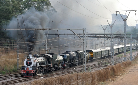 Near Weskoppies mental hospital with Cordelvos in background.