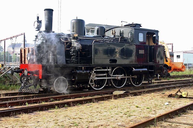 H.V. 3 in the depot of the Railway museum in Odense.