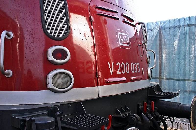 Detail of the V200 033.