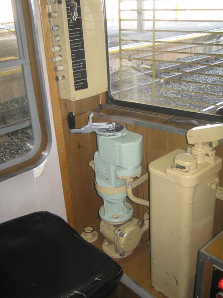 Drivers seat of the Thuthukani