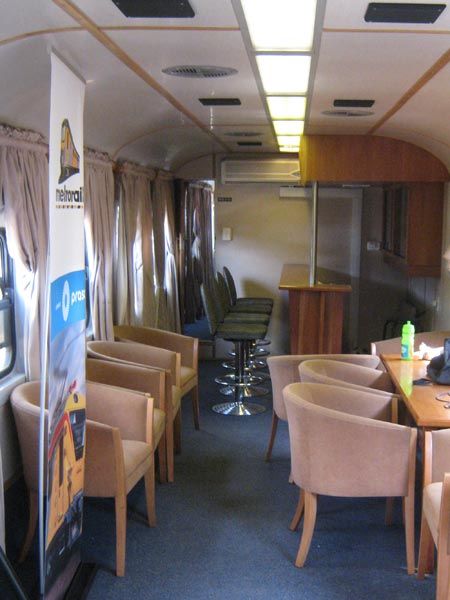 The lounge of the Thuthukani