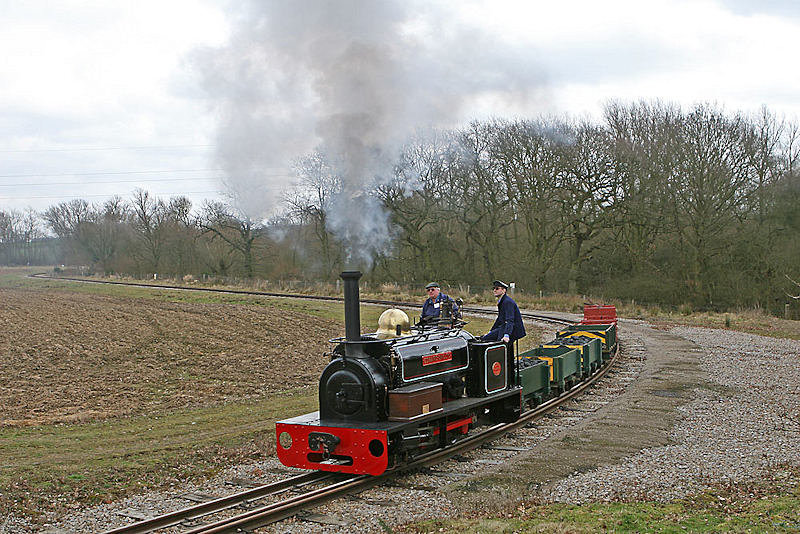 Edward Sholto on freight. D Rodgers 24 March 2010.