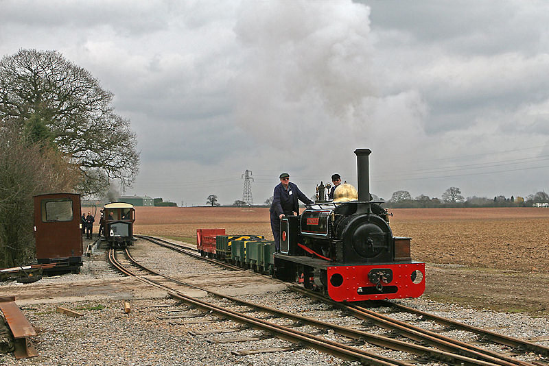 Edward Sholto on freight. D Rodgers 24 March 2010.