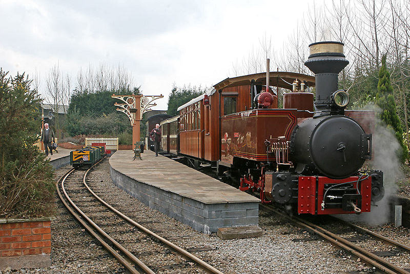 Fowler 1914-built 0-4-2T Saccharine ex-South African sugar plantations. D Rodgers 24 March 2010.