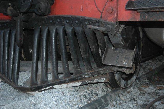 damage to Firemans side on cowcatcher