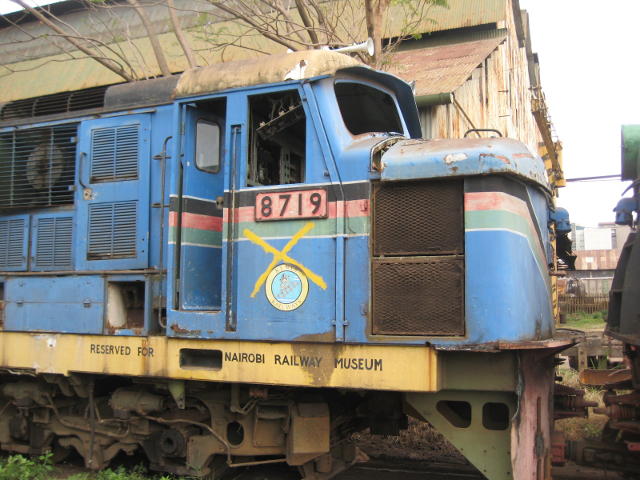 8719 - Reserved for Nairobi Railway Museum