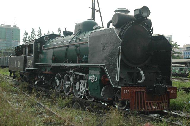 Dumped Mikado 2-8-2 at Thonburri depot Thailand