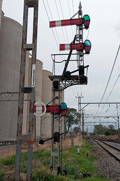 Mainline, loop, siding signals