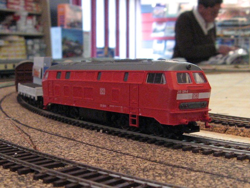 The trusty test train - a different engine today.