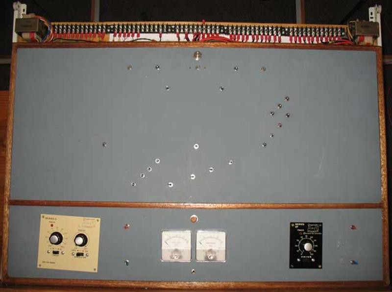 The control panel starts to take shape.