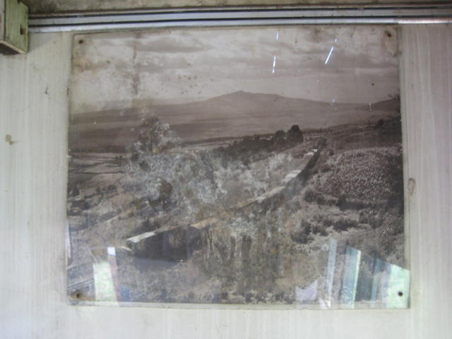 This similar but not identical picture had been damaged so we left it in place