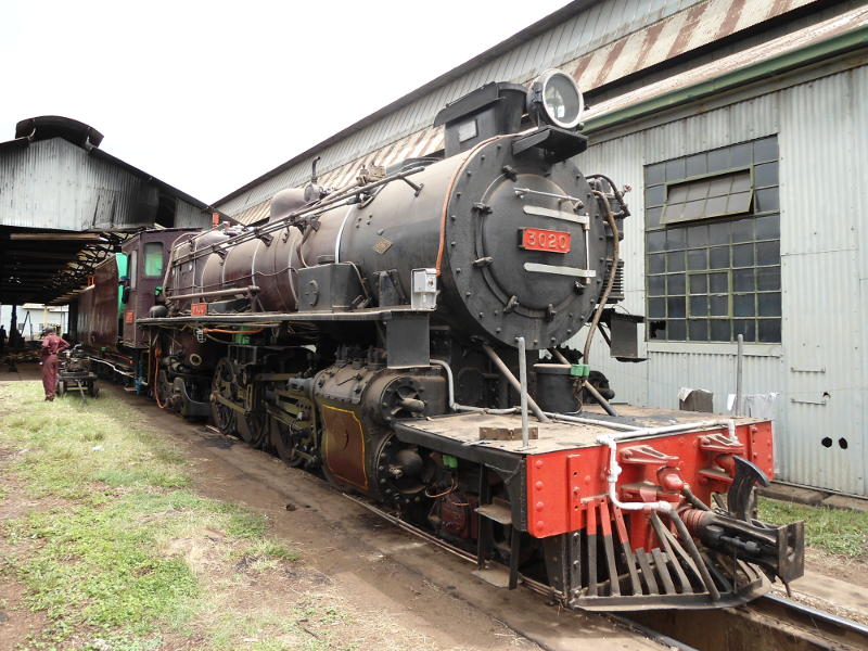 3020 stands ready to be fuelled