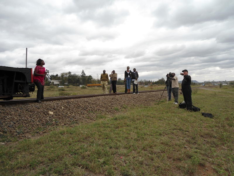 There was a great deal of media interest. I believe this one was Xinhua (Chinese) TV