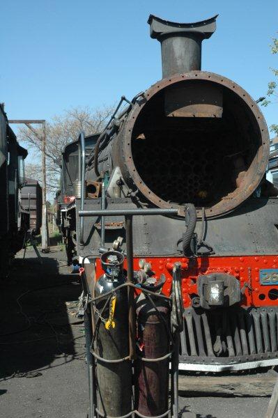 The 19D waiting to be reassembled