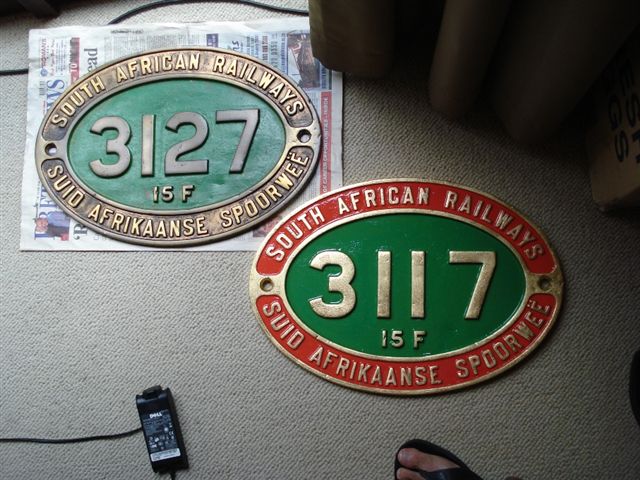 This is the long awaited cabside number plate made from resin