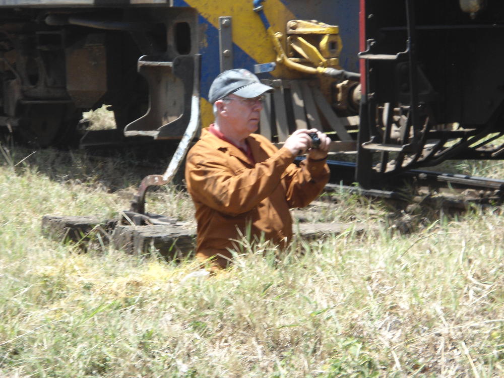 Kevin finds a location for low-level photography