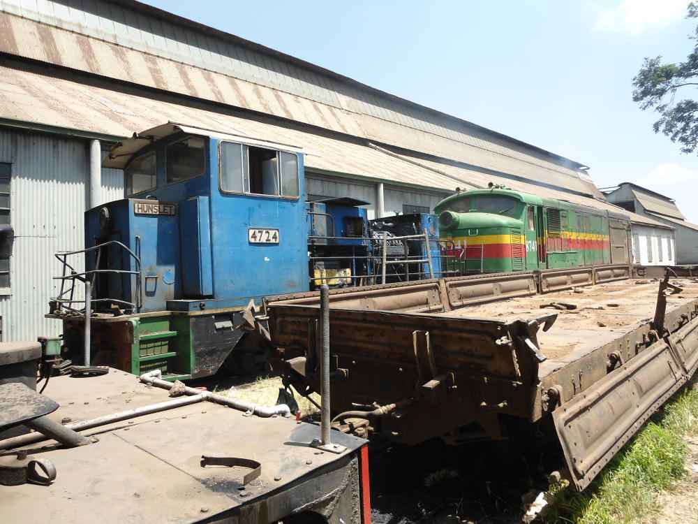 First shunting move is to get 4724 out of the way