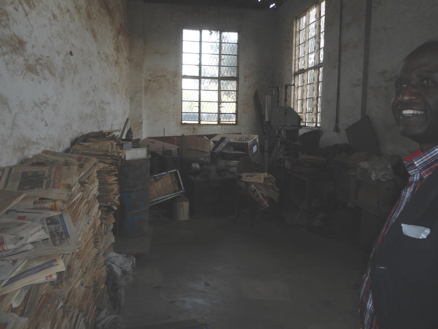 FORM's new office. We're planning to have tea there on Friday morning so maybe I'll be able to post a picture of it looking clean and new by then!