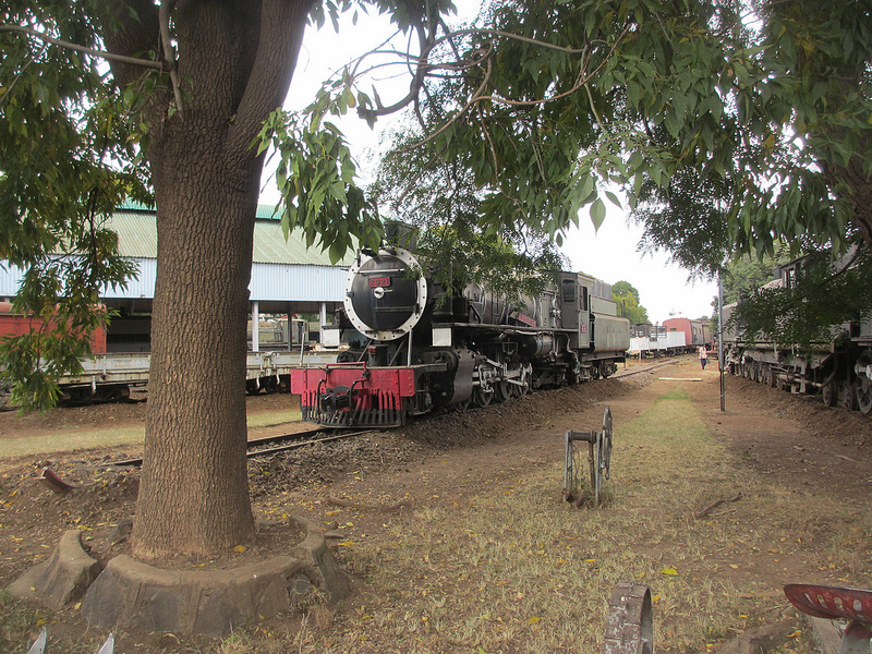 The museum has well kept grounds