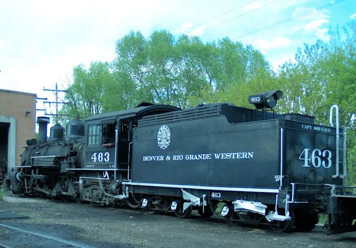 D&amp;RGW K27 463 Baldwin 1902