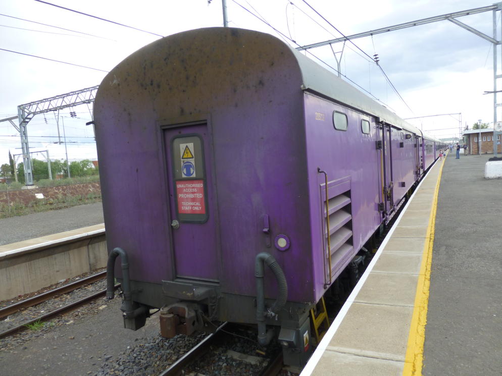 The generator car continues to roar