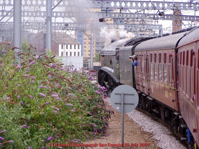 60009 on the Scarborough Spa Express<br /><br />Photo by I R Jones, 26/07/07