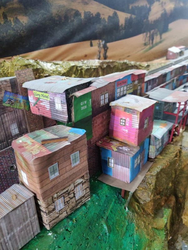 The Glory Hotel in the shanty town. I often used to have my lunch in the Glory Hotel in Nairobi's Kawangware shanty town when I worked in that area about 25 years ago.