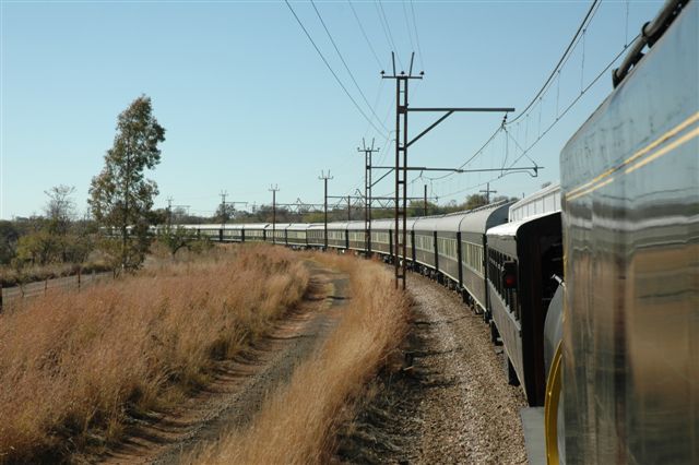 Rovos Rail train