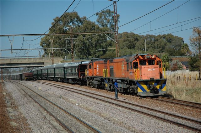 Diesel power at Rayton
