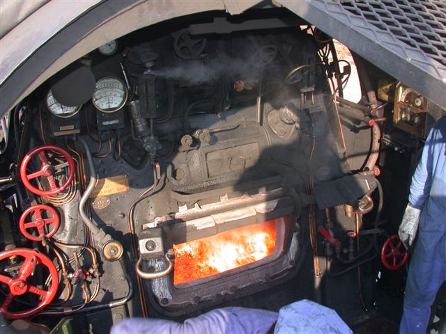 Firebox door