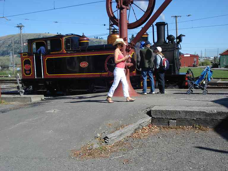 Even 'W192' takes a rest between assignments. This engine was doing both mainline and shunting duties all weekend.