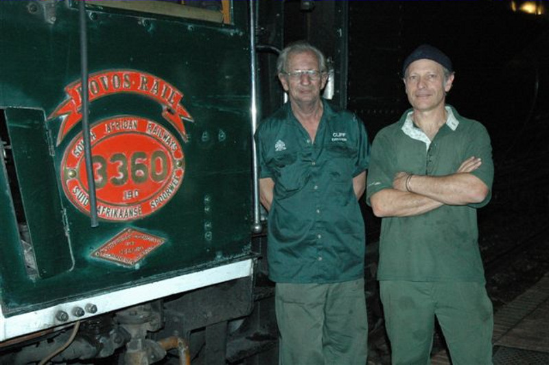 Steam Team, the famous Flying Petzer and Trainman. April 26th 2007