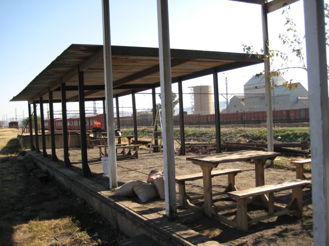 Passenger waiting area
