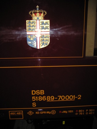 Crest on a modern royal coach