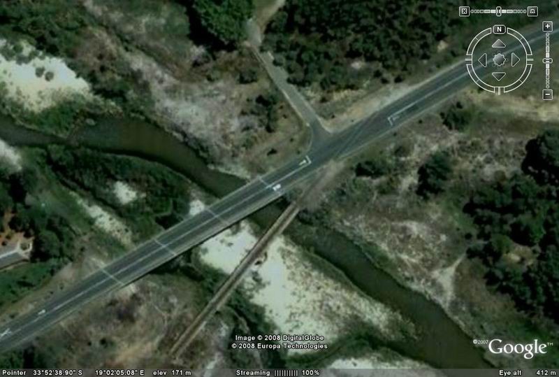 Courtesy of Google Earth's eye in the sky.