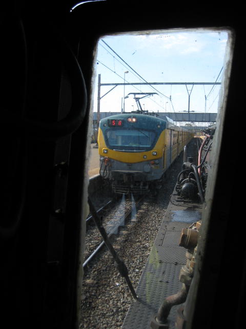 Through the fireman's window