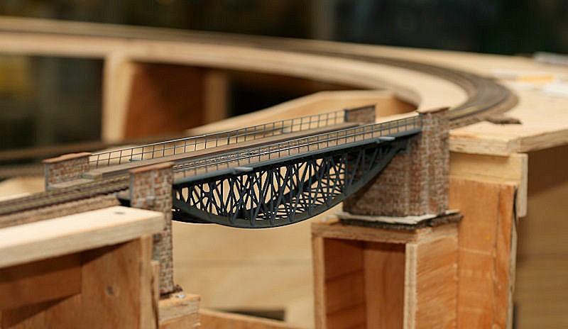 Photo 1 - the bridge in place.    KRWS