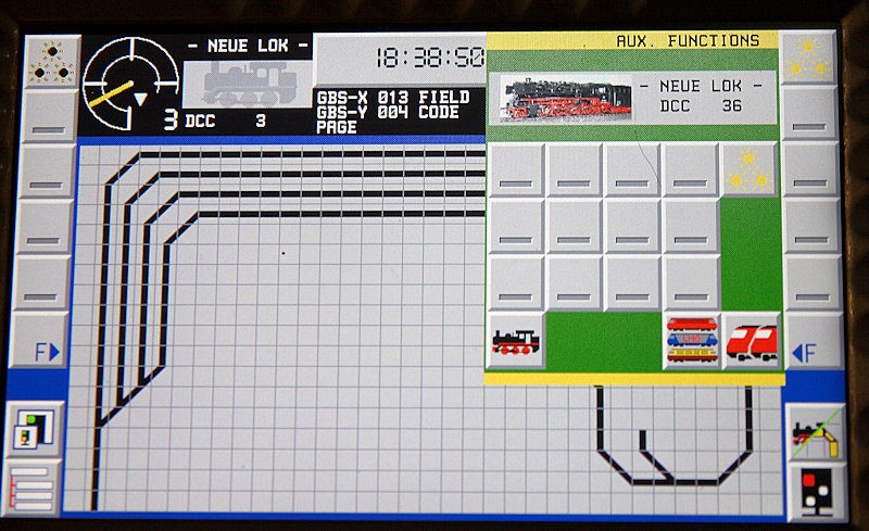 Photo 4 - One of the additional  engine functionality menus.