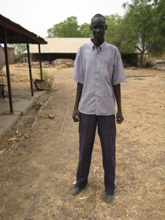 David stands over the points