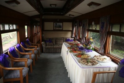 Regional Managers coach decor for the happy couple - C Janisch