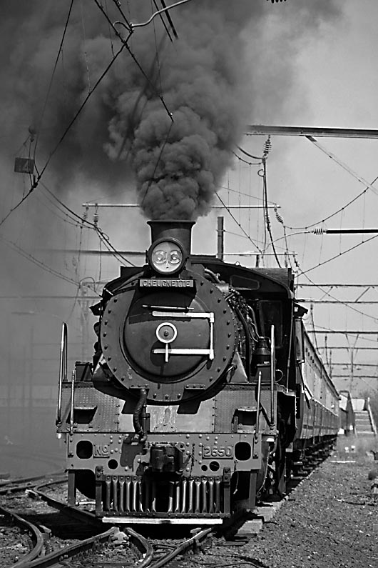 Dramatic entrance at Bon Accord