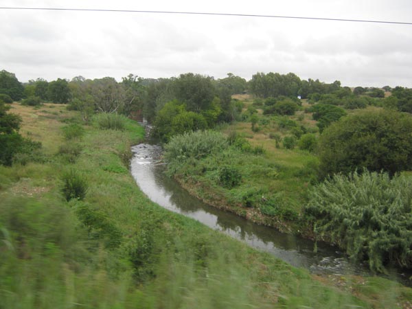 Countryside views between Johannesburg and Pretoria
