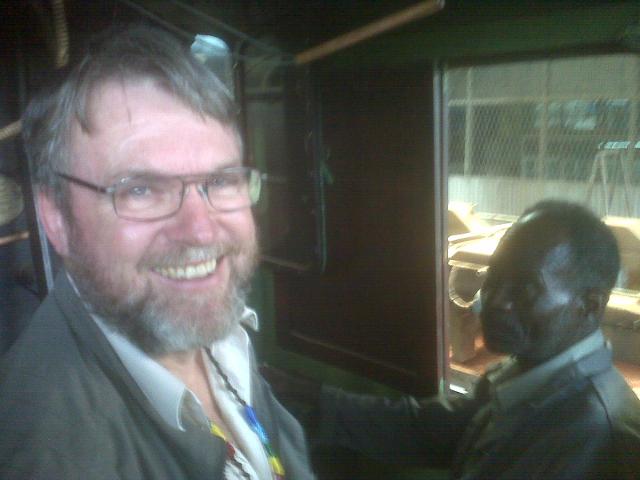 John looks happy on 3020's first outing while driver Benjamin gets on with the job