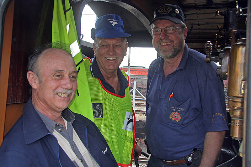 Crew- Driver Machiel, Fireman John Ashworth, Pilot Whitey