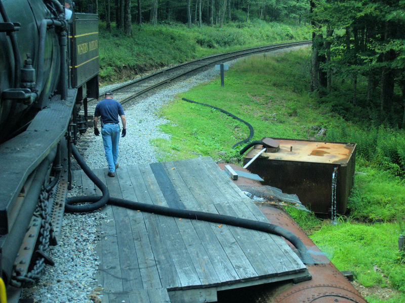 Cass No 6 Taking Water