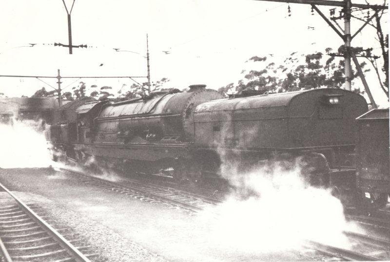 Went through an old album and found this one of a massive GL garratt just coming off a train at Stanger on the Kwazulu-Natal north coast. This was number 2352 and I had opportunity to enter the cab for a while. I had never seen such a massive firebox. This photo taken around 1969.