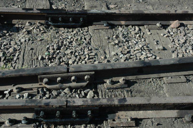 Newly fitted rail