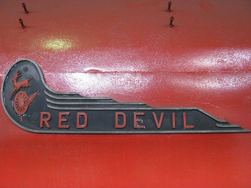 At least some devil with its cutting torch hasn't been able to get a hold of her!