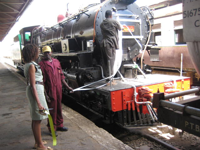 Decorating the loco