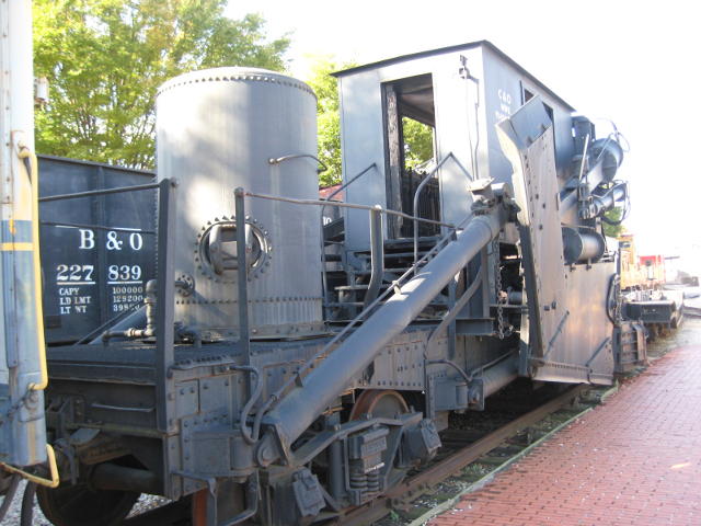 Snowplough (or snowplow, as they say in the local dialect)
